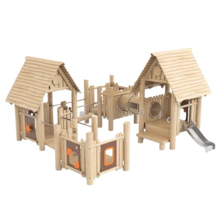 ДПИК-1.4 Детский игровой комплекс "Городок", скат 0,6м